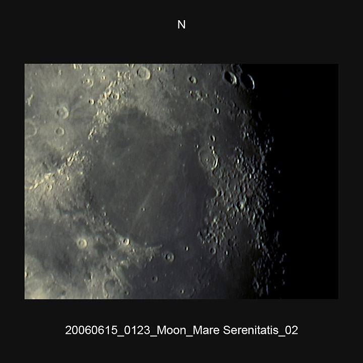 20060615_0123_Moon_Mare Serenitatis_02.JPG -   ED-Fh d 101,9 / af 913 Phillips 740K UV-IR-Cut filter 640x480 AVI-750 (15 frames/s) Giotto, A-PS-CS3  